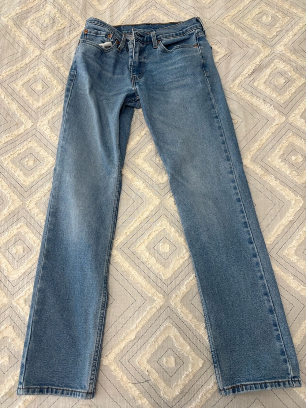 Levi’s Classic Men’s Straight-Leg Blue Jeans - Size: 29x30